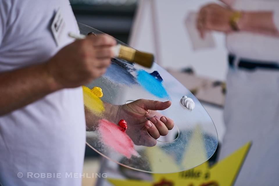 BallStateCT's tweet photo. Join me for Muncie’s #FirstThursday downtown!

I’ll be doing a @BobRossOfficial demonstration from 6-8p at The Barking Cow! 🍨 🎨

#PaintLikeBobRoss #HappyPainting #PaintingsForSale #ClassesAvailable https://t.co/1mwjMN9ebV