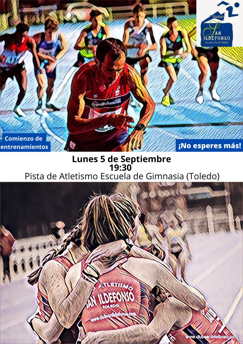 tomasaes2's tweet photo. Empezamos ya¡¡¡¡¡¡¡
Haz atletismo con nosotros. https://t.co/DkQtEjoA6G