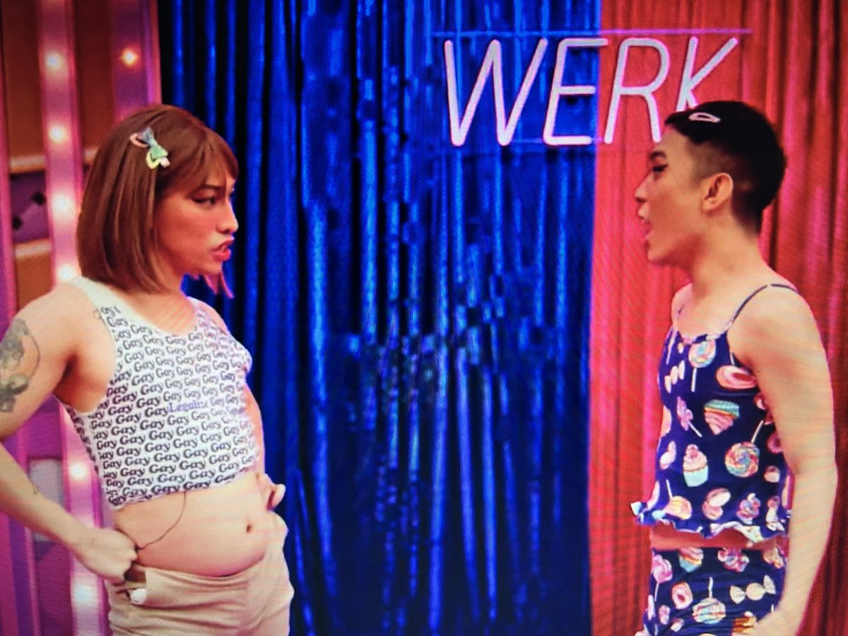 eme_lequeen's tweet photo. The much awaited fight.

@Itssassagurl  vs @pipaykipayy 
(@eva_lequeen )   (@marinaxsummers)

#DragRacePH #DragRacePhilippines #dragrace https://t.co/9n02EMx6eE