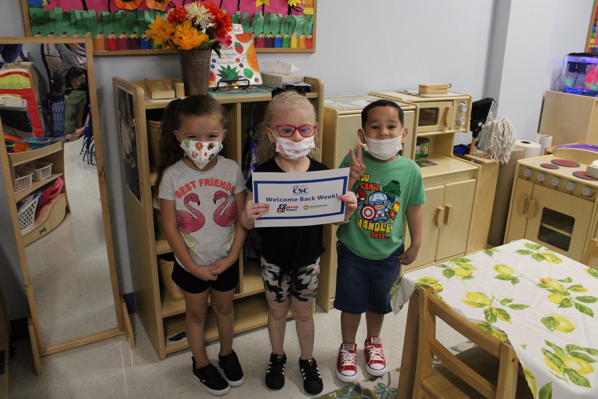 cscinc_org's tweet photo. #WelcomeBackWeek continues! 

Don't forget to share and tag us in your first week of class pictures. 

Education is not the filling of a pot but the lighting of a fire. 
~ W.B. Yeats
#PreKCounts 
#HeadStart 
#CSC https://t.co/DLL2Iih0gu