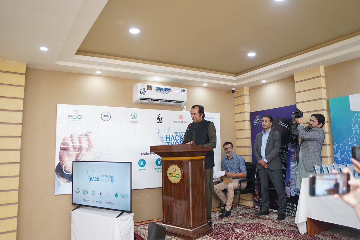 gb_hackathon's tweet photo. 𝐆𝐁 𝐓𝐞𝐜𝐡 𝐇𝐚𝐜𝐤𝐚𝐭𝐡𝐨𝐧 𝟐𝟎𝟐𝟐 | 𝐄𝐯𝐞𝐧𝐭 𝐃𝐚𝐲 𝟎𝟓 &amp; 𝐂𝐥𝐨𝐬𝐢𝐧𝐠 𝐜𝐞𝐫𝐞𝐦𝐨𝐧𝐲
The GB Tech Hackathon 2022 Event was successfully held at the SCO-KIU incubation center Gilgit-Baltistan.
We are honored to have https://t.co/uKrOdi9hpx
