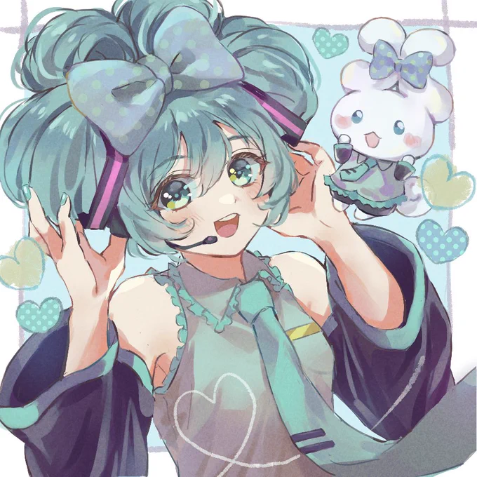 ミクちゃん誕生日おめでとう#初音ミク誕生祭2022  #イラスト 