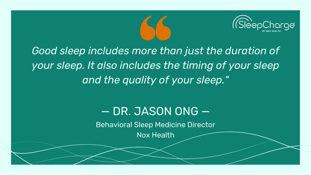 SleepCharge's tweet photo. Did you know, that #duration, #timing and #quality play a role in healthy #sleep? Learn more about how to improve your #sleephealth: https://t.co/wQ3MvGYRVX
#healthyhabits #wellness #sleepcharge #noxhealth #WellnessWednesday https://t.co/5tIobZvX4c