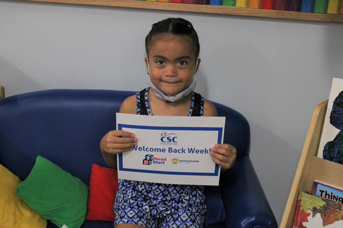 cscinc_org's tweet photo. #WelcomeBackWeek continues! 

Don't forget to share and tag us in your first week of class pictures. 

Education is not the filling of a pot but the lighting of a fire. 
~ W.B. Yeats
#PreKCounts 
#HeadStart 
#CSC https://t.co/DLL2Iih0gu