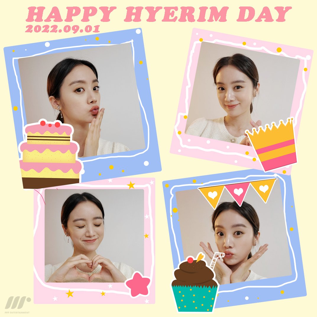 rrrEnt_official's tweet photo. [#HYERIM] 🎂
🌻 2022년 9월 1일! #혜림 의 생일을 진심으로 축하합니다 :)

#우혜림 #HappyBirthday 
#20220901
#rrr #르엔터테인먼트 https://t.co/rkAVBU6ymY