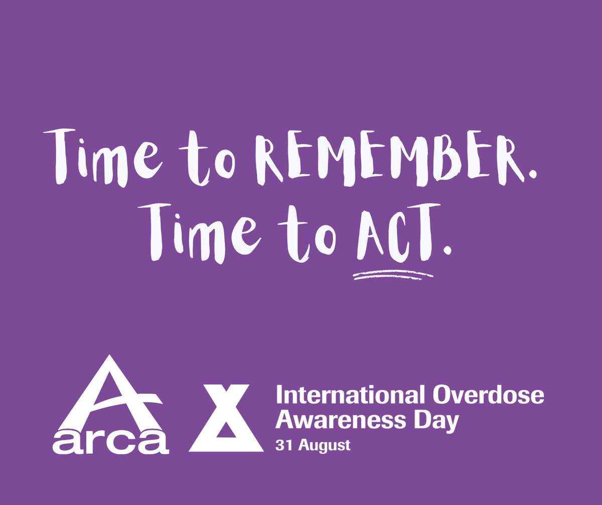 Today is International Overdose Awareness Day!
The annual campaign to end overdose, remember without stigma those who have died and acknowledge the grief of the family and friends left behind. 

#overdose #overdoseawarenessday