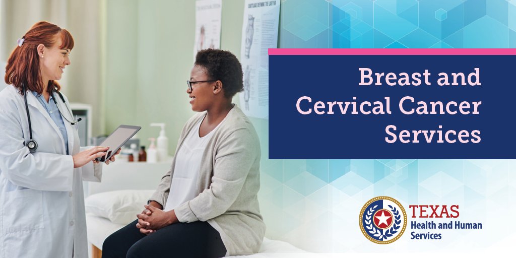 TexasHHSC's tweet photo. Are you in need of Breast and Cervical Cancer Services (BCCS)? #TexasBCCS
You may qualify to get free or low-cost services like mammograms and Pap smears! Learn more about eligibility and contact a BCCS clinic in your area.
Visit the link to learn more: https://t.co/knYdcA3LUr https://t.co/ZnCFA88KdY