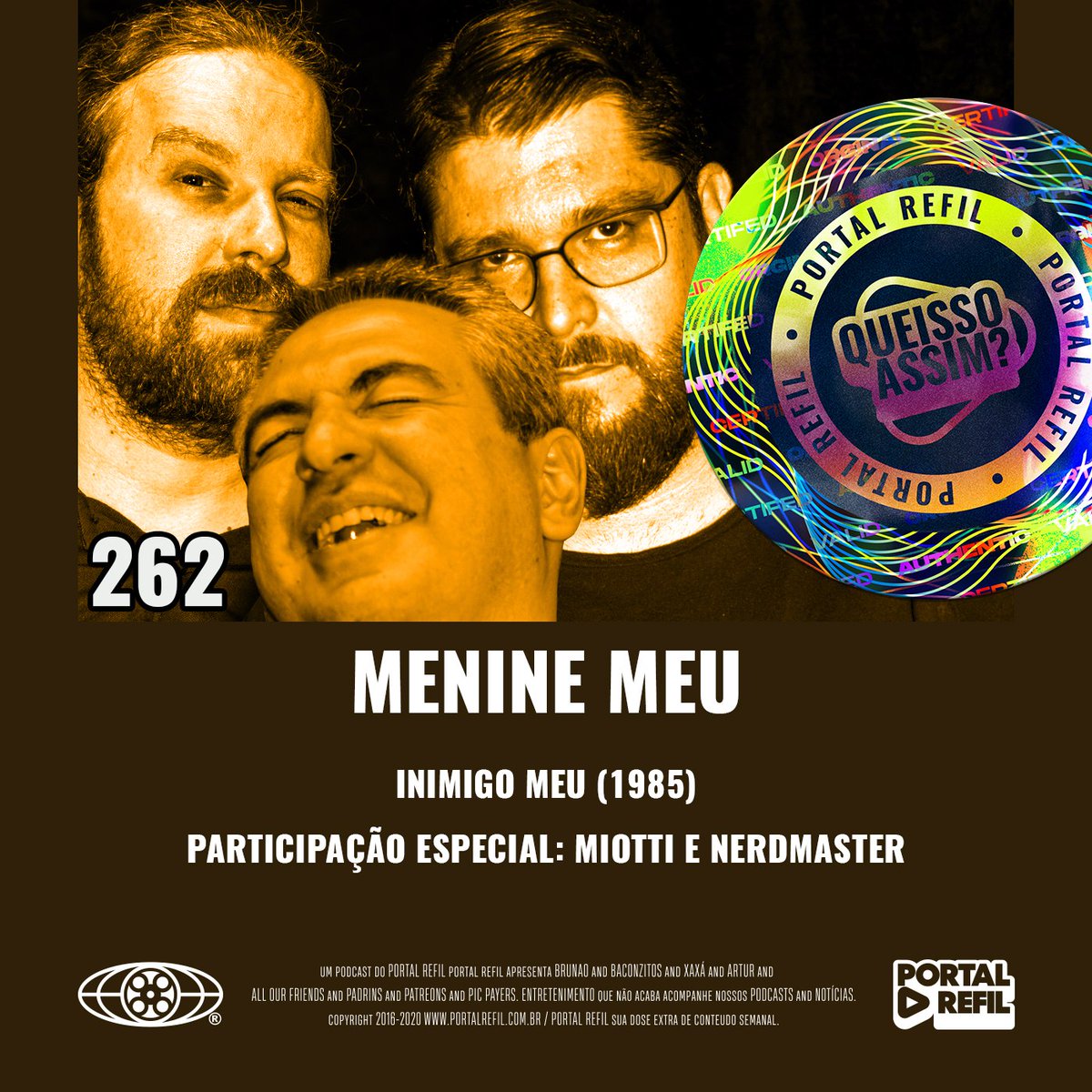 leonardomiotti's tweet photo. QueIssoAssim 262 - Menine Meu (Inimigo Meu) - Portal Refil https://t.co/odvTwP5yUw
#INIMIGOMEU
#podcast
#QUEISSOASSIM
#wolfgangpetersen https://t.co/iCRnEQIk8C
