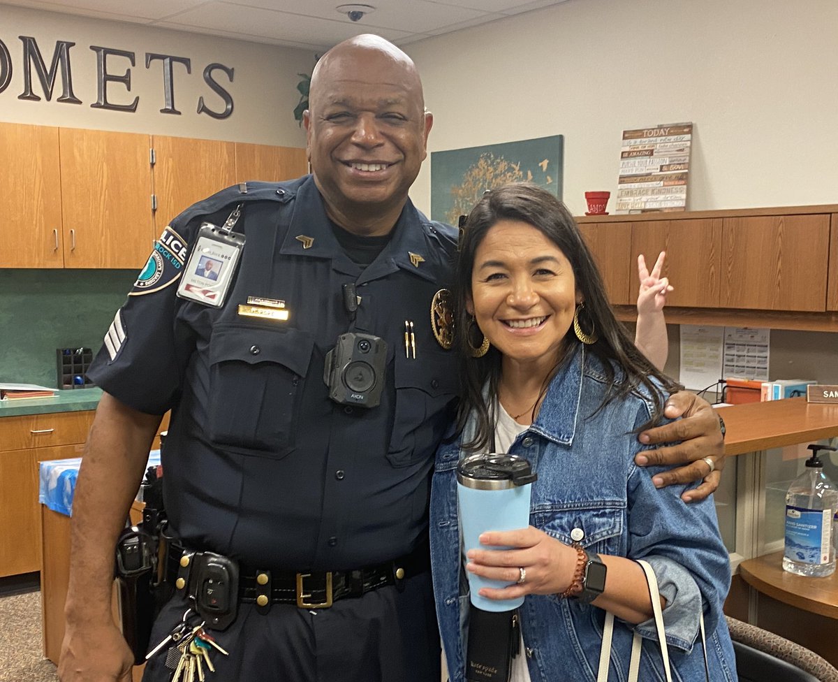 We love our SRO! Thanks for keeping us safe, <a href="/crusermilt/">Milton Pope</a> ! (even our registrar agrees ✌️😁)