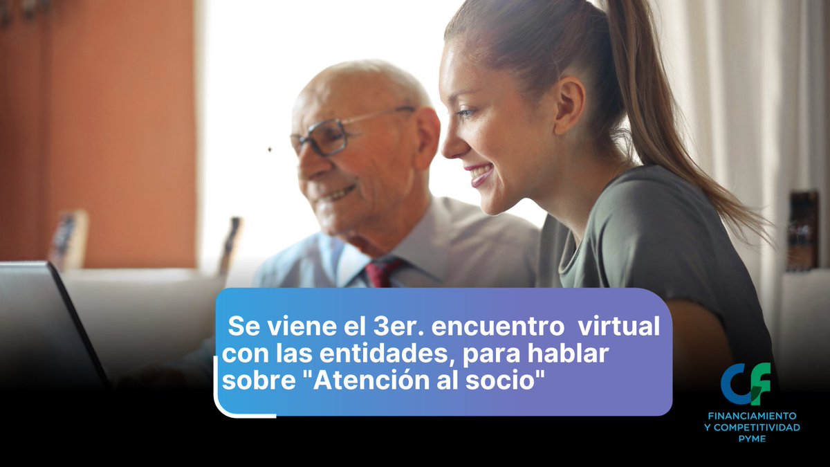 Se viene el 3º encuentro con las entidades de <a href="/redcame/">CAME</a> para hablar sobre la "Atención al socio".
Actividad a cargo del especialista Daniel Carballo
Dirigida a los #equipos de #trabajo de las #entidades
🗓️  Jueves 1/9 a las 9.30 horas
Info e inscripciones: bit.ly/FINANCAME