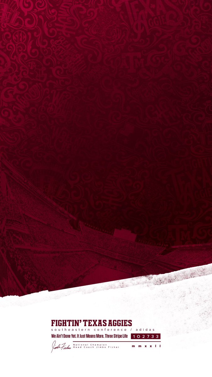 AggieFootball's tweet photo. Week 1️⃣ Wallpaper 🔥

#GigEm x #bthosamhouston https://t.co/KCHqkWayQU