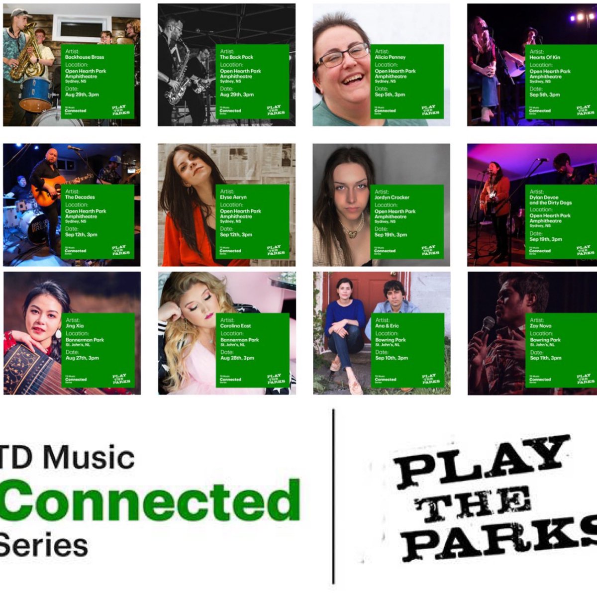 I'm excited to share that Atlantic Region will be taking part in the TD Music Connected Series with Play the Parks – a concert series featuring over 100 diverse artists from various different communities.
Visit tdmusicconnectedseries.com for more!