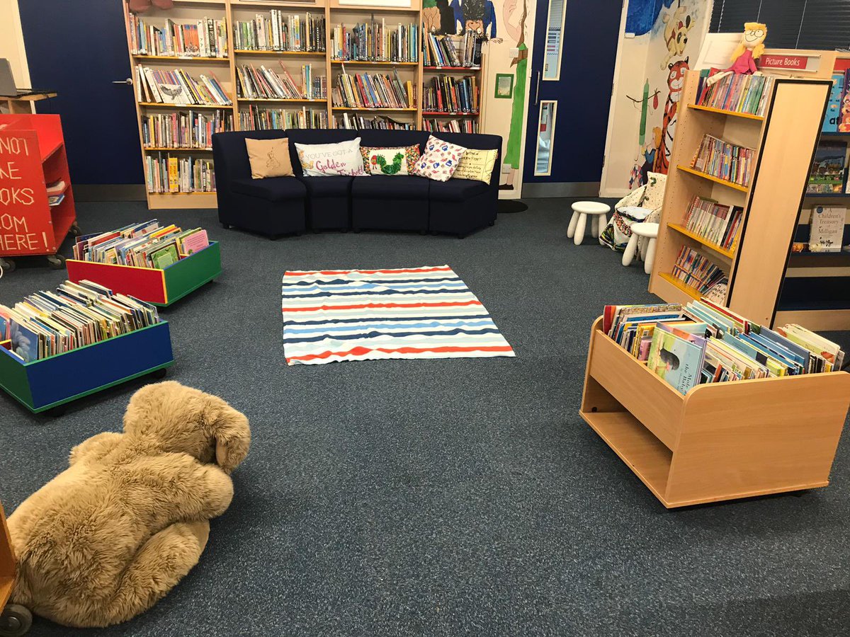 MrsHanratty08's tweet photo. One of my favourite events to hold in school is #BookBreakfast where we invite families to our library to share a book and snack with their child. The feedback from these events are also overwhelmingly positive #books #library #teachers #teachertwitter #EYFS https://t.co/6A0Eq96Tfe