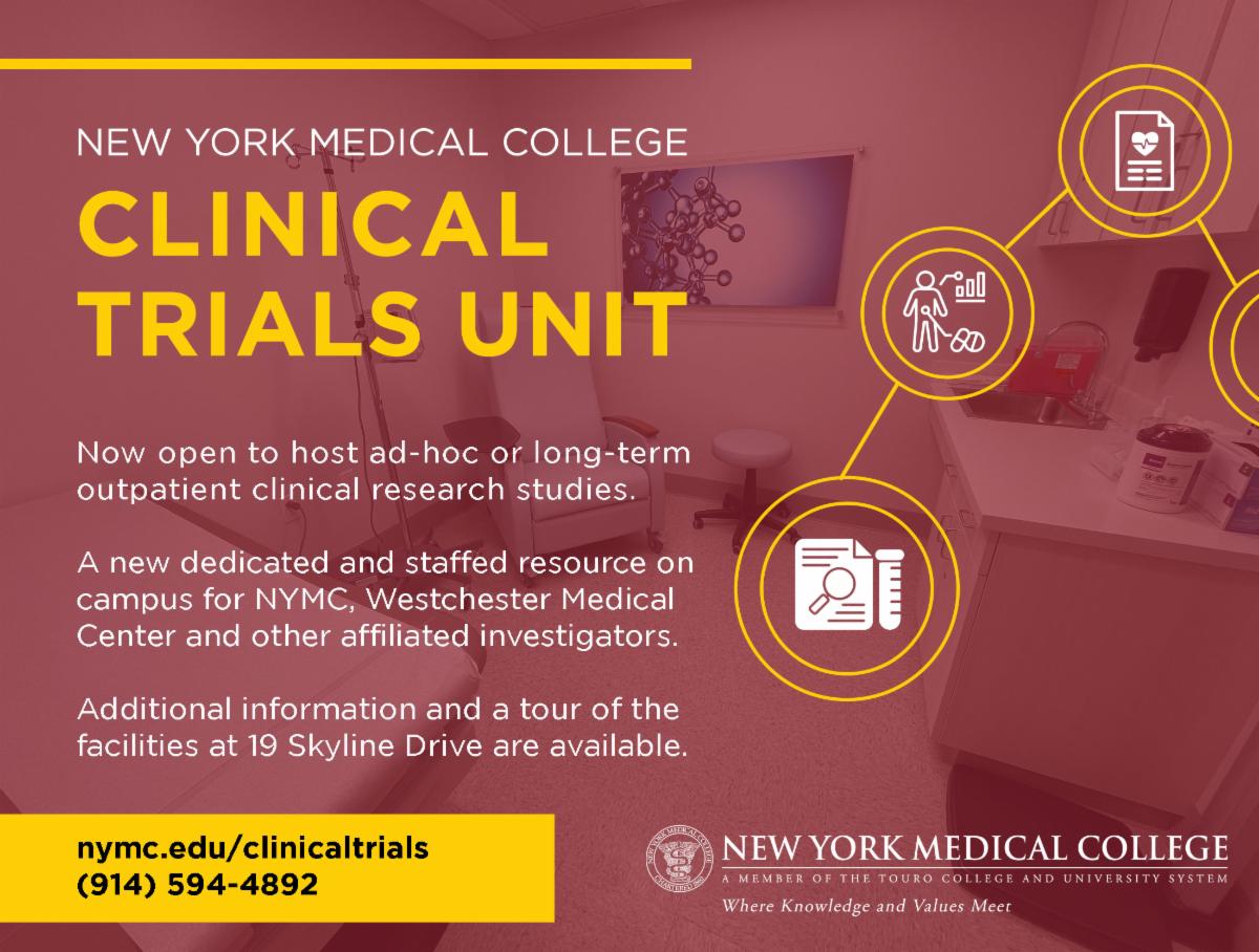 New York Medical College on Twitter "NYMC Clinical Trials Unit now