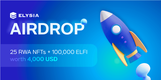 CryptoCollect9's tweet photo. ELYSIA NFT&amp;Token Airdrop Event https://t.co/FoHylhulZP #Airdrop #Giveaway #NFTs #BSC #ETH https://t.co/zBjY3uaxmK