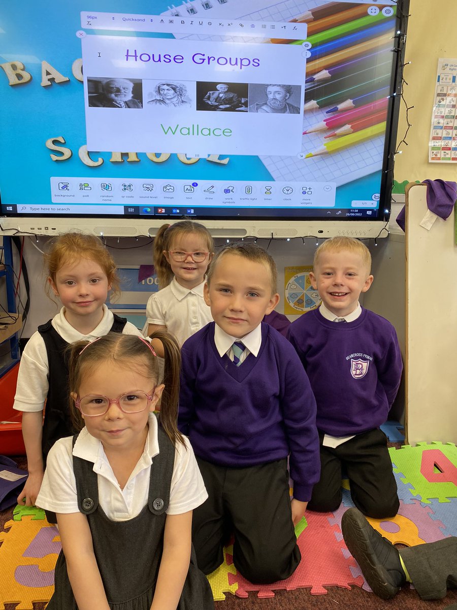 MrBlairBPS's tweet photo. ππ‘ House Groups π‘π
P1B were very excited to be given their Beancross House Groups π
π’ Wallace
π΄ Bell
π‘ Fleming
π΅ Somerville
#BPSValues https://t.co/2CKbkEN3wF