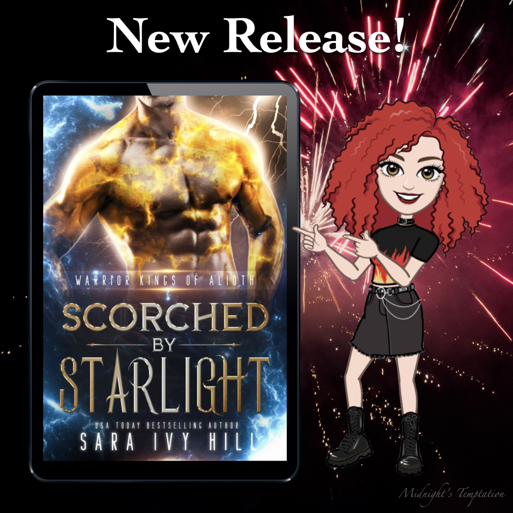 🎉 NEW RELEASE: Scorched by Starlight by Sara Ivy Hill
~~~
Read more: instagram.com/p/Ch7Z5e6IWny/

#SciFiRomance #NewRelease #OutNow #BookRecommendations #SFR #AlienRomance #BookTwitter <a href="/saraivyhill/">Sara Ivy Hill</a>