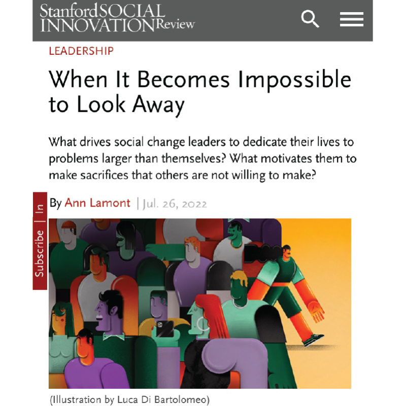 McNultyFound's tweet photo. What drives leaders to dedicate their lives to solving problems larger than themselves? Read this @SSIReview article by @annlamontsa to learn about four themes that emerged in speaking to high-impact leaders, including @Lanasser, @HopeCUbill &amp; @srimisra: https://t.co/8rntNuDT7R