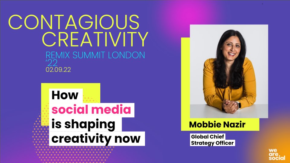 We Are Social tweet media