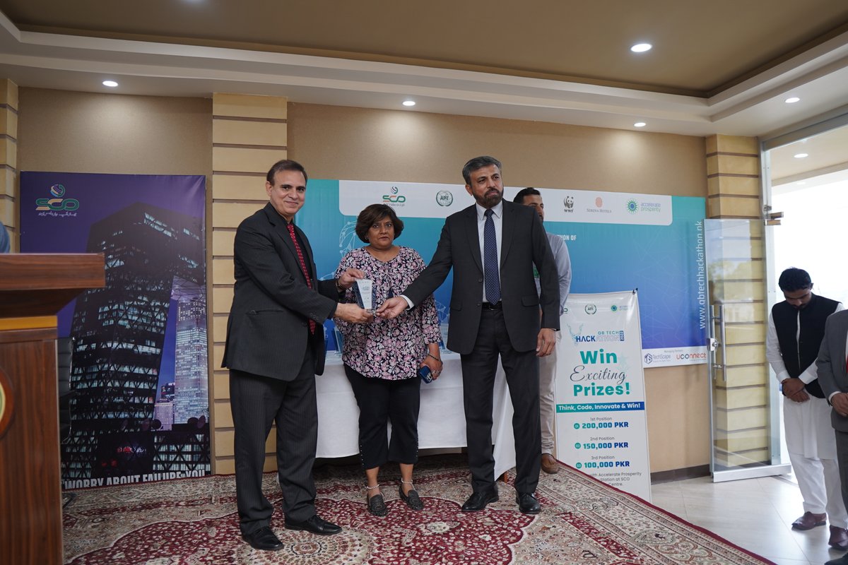 gb_hackathon's tweet photo. 2022 event and appreciating the organizer, sponsors, Partners, management, participants, and all for arranging such an amazing event for the youth.
We are grateful to Special Communications Organization - SCO, Accelerate Prosperity Pakistan, https://t.co/RvbXcYlBNp