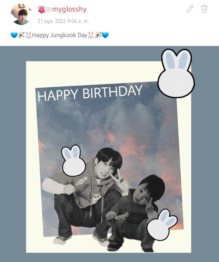myglosshy's tweet photo. — Hoy es un día ESPECIAL para #JUNGKOOK. Por favor si aún usan la app de choeaedol dejen sus votos podemos conseguir el hada de caridad, si logramos 55,5M de votos se donarán 440$ a nombre de JK

• Pueden votar en mi post dejando sus corazones diarios: (https://t.co/Gvy9g4xthg) https://t.co/z3jeab8U1c