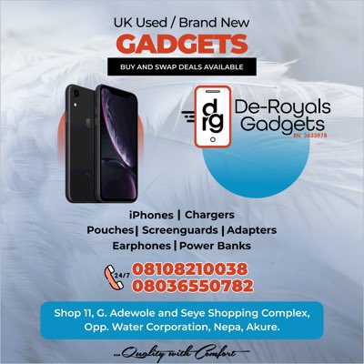 De_RoyalGadgets's tweet photo. #NewProfilePic https://t.co/Aoy8EAObQJ