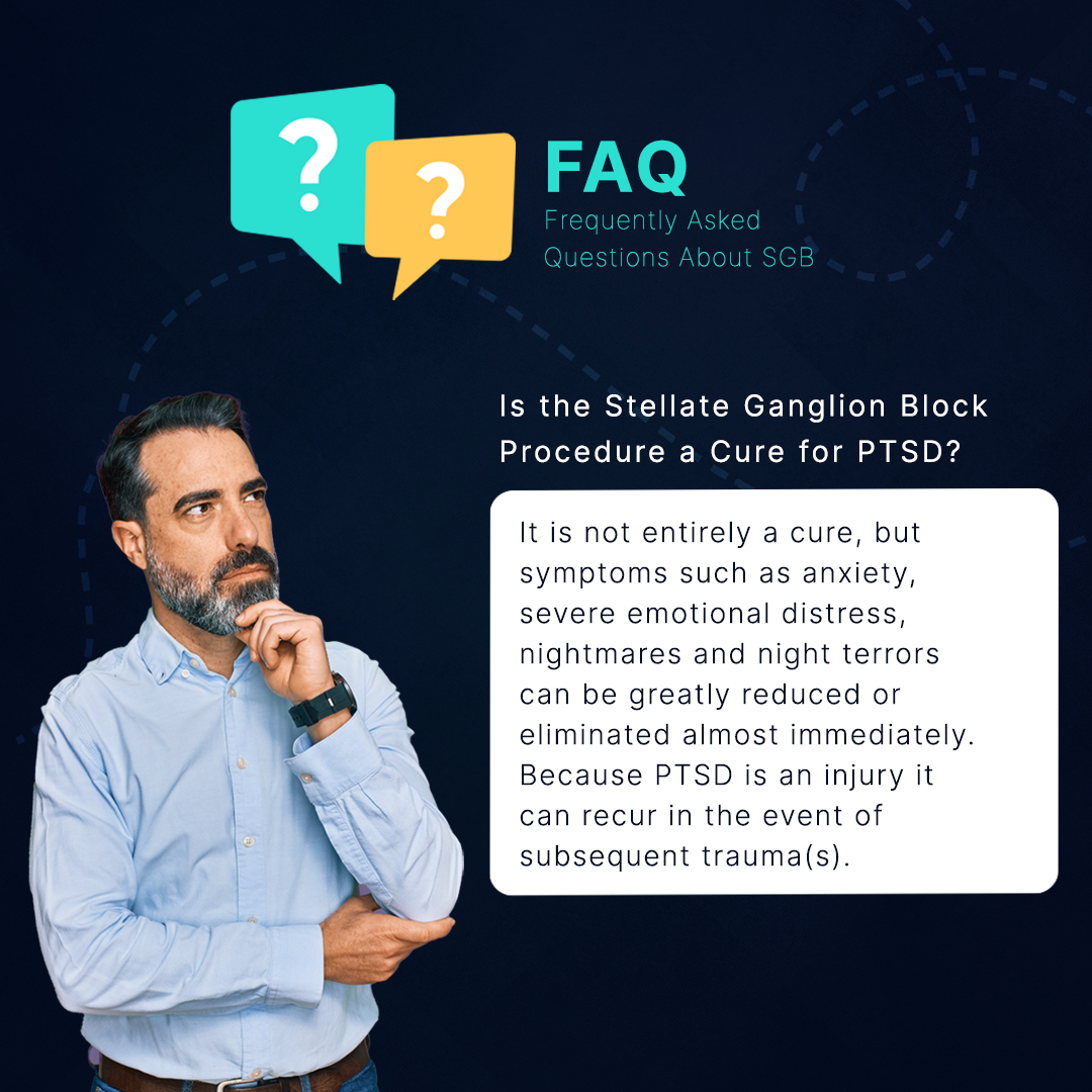 The #SGB #treatment reboots the body's sympathetic system and helps to reset a #PTSD patient's overreaction to stimuli — their 'fight or flight' response—by resetting them to the pre-trauma state. Learn more at dreugenelipov.com