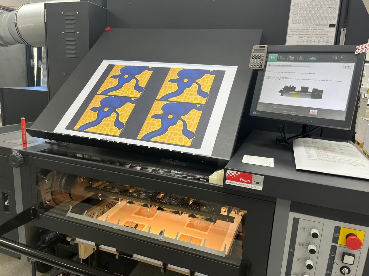FujifilmPrint's tweet image. Come behind the scenes with us and Copper Tree Media Ltd as we visit Wegner GmbH and see the Jet Press 750S and Revoria Press PC1120 live in operation!

#inkjet #tonerprinting #POD