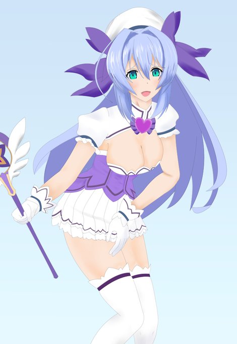 創ちゃんのリクエストでぱすてるまりぃのコスプレして恥ずかしがってる真理奈wip 