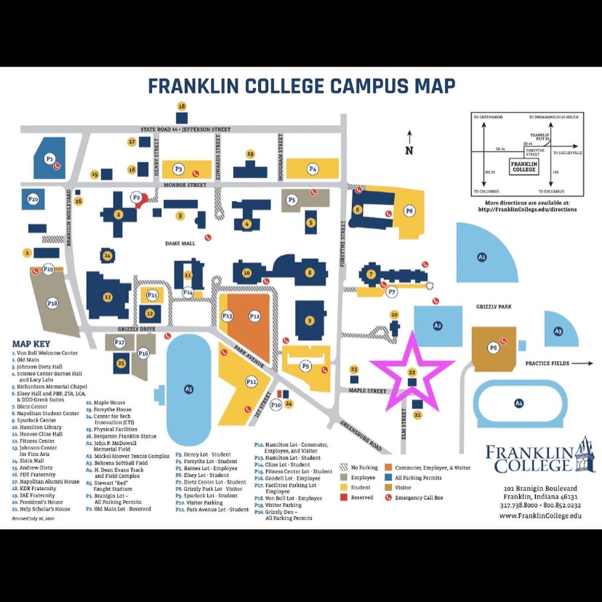 Join @fcblackstudentunion next Tuesday, September 6th at 7:30pm for their BSU &amp; BOLD Meet Up at the Arthur Wilson Black Experience House! Swipe to the right to find the campus map for directions.