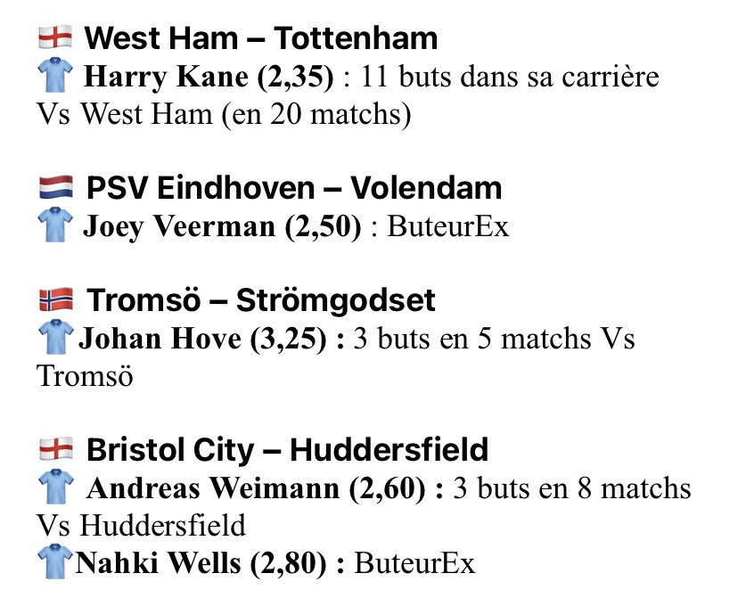 Drefherder's tweet photo. #StatBet #FactBet #Formbet #buteur

🗓 31/08

Quelques relevés statistiques et factuels 👇 pour les matchs du jour en 🇮🇹 🏴󠁧󠁢󠁥󠁮󠁧󠁿 🇳🇱 🇳🇴

❤️ à ceux qui vont RT et/ou Like 

#Football #TeamParieur https://t.co/tIPP32Mczd