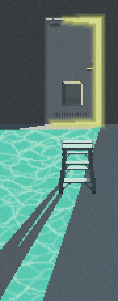 サマー#01／summer#01
#pixelart 　#ドット絵