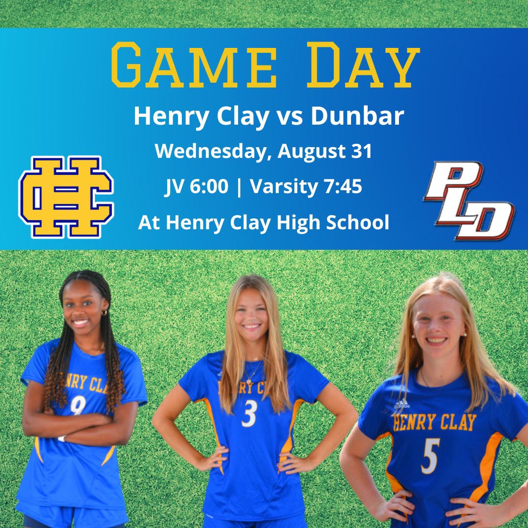 claygirlssoccer's tweet photo. It’s game day! Come out and cheer on your blue devils tonight! 💙⚽️💛 https://t.co/ulIGsL3HJA