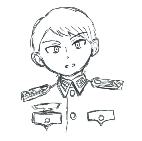 過去に描いた野郎の兵隊たち。 