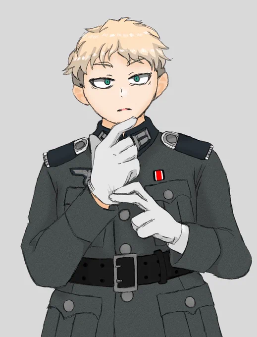 過去に描いた野郎の兵隊たち。 