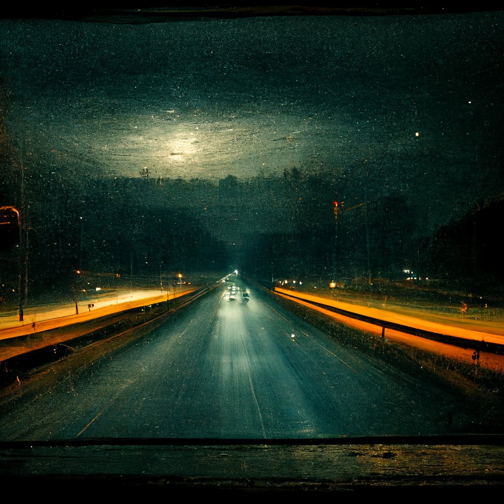 "...what time is it? It feels like 6 a.m. or 10 p.m. With these changes in daylight hours, I don't know if it's morning or evening. I should stop for gas soon. It's another 300 kilometers to a place where I can sleep."

WINDSHIELD #3

objkt.com/asset/KT1BXGT8…

10 ED / 3 XTZ