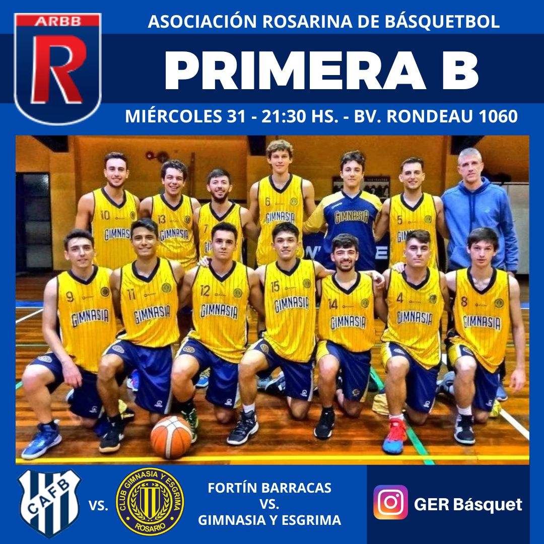 Esta noche, Gimnasia sigue picando la pelota.🏀🏀🏀