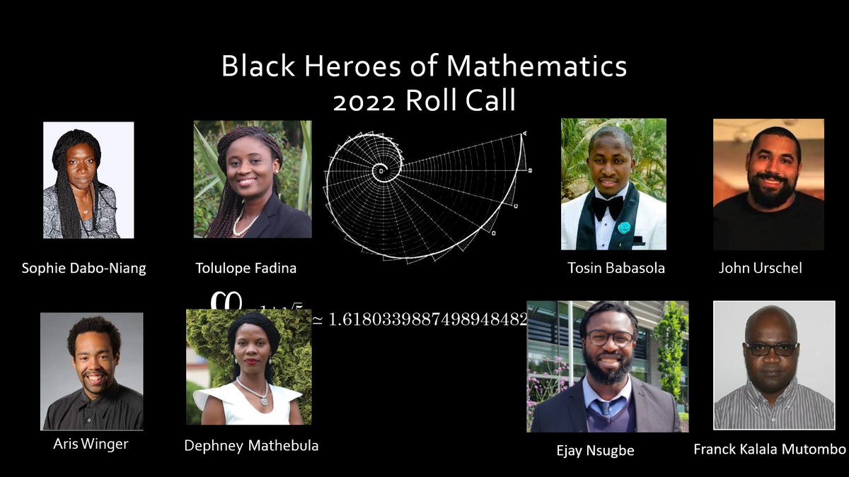 Coming very soon. #BlackHeroesMaths 2022 which includes a top world-class mathematician- Sophie Dabo-Niang &amp; a former #NFL player turned professional mathematician <a href="/JohnCUrschel/">John Urschel</a> <a href="/IMAmaths/">IMA</a> <a href="/ICMS_Edinburgh/">ICMS</a> <a href="/LondMathSoc/">London Mathematical Society</a> <a href="/TheVoiceNews/">The Voice Newspaper</a> <a href="/AFBEUKScotland/">AFBE-UK Scotland</a> <a href="/NewtonInstitute/">Isaac Newton Institute</a> <a href="/Mathematical_A/">The Mathematical Association</a>