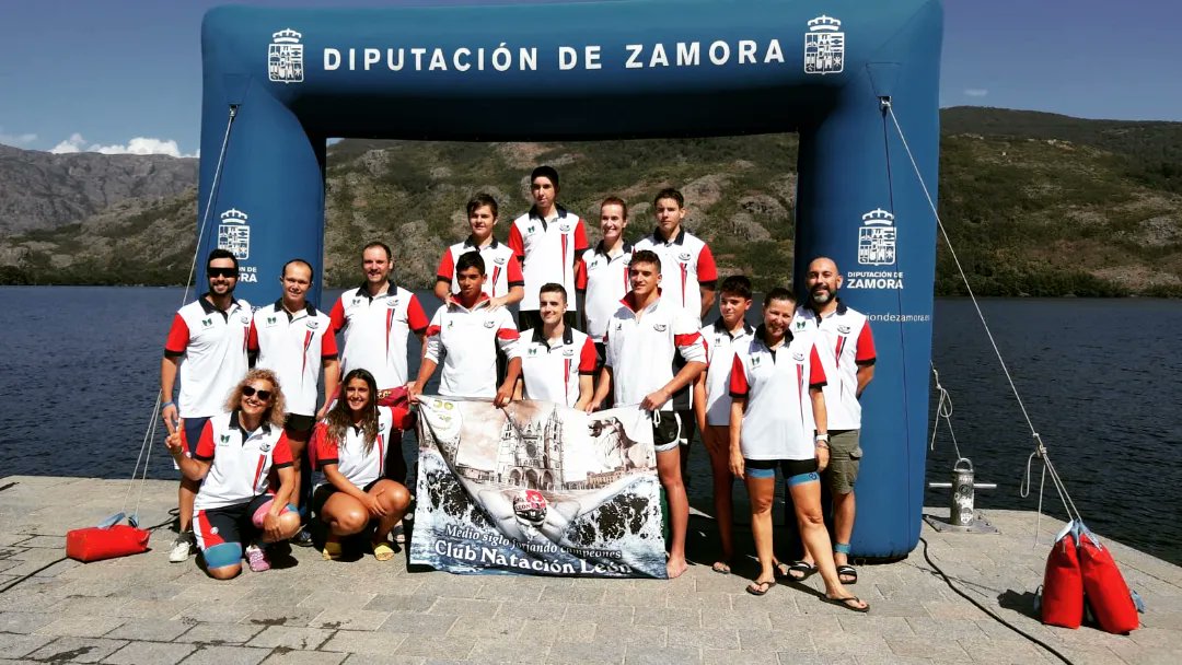 CN_Leon's tweet photo. Espectacular día el pasado domingo en la Travesía a Nado del Lago de Sanabria de este año 2022.  Cierre oficial de la temporada de aguas abiertas

🌊 800 metros
🏊‍♀️ Margarita Crespo
🏊‍♂️ Hugo Valenciano 
🏊‍♂️ Miguel Alija 
🏊‍♂️ Daniel García https://t.co/iWsx3J0oXr