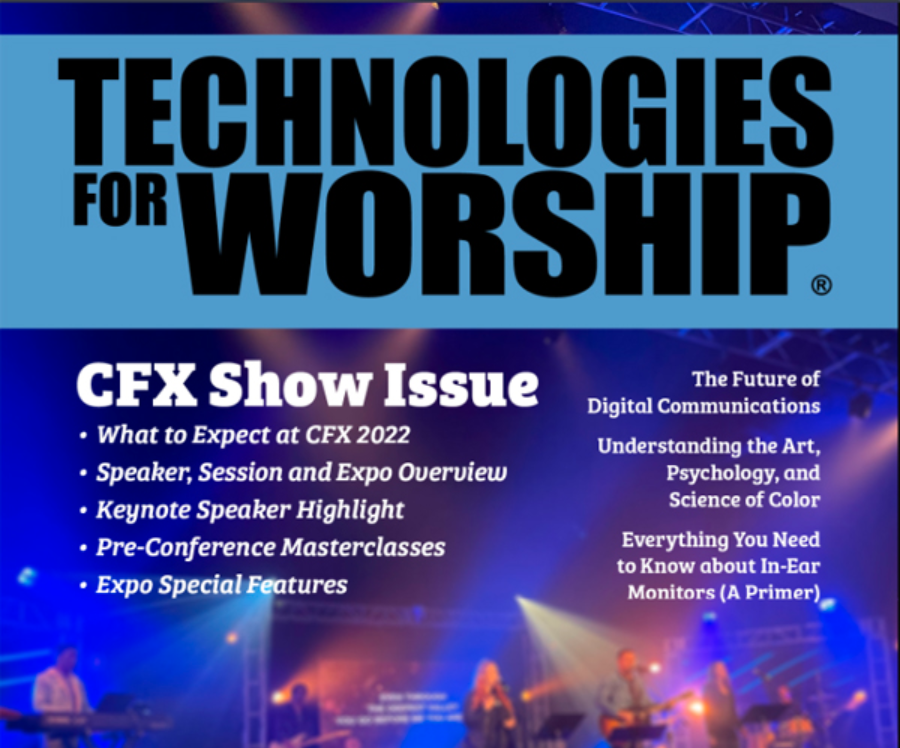 church_expo's tweet photo. The #CFX2022 issue of @TechnologiesForWorshipMagazine is now out! If you're curious about what to expect at CFX, see what's happening here:
https://t.co/1OIBQi1BJS https://t.co/NMliNHjsur