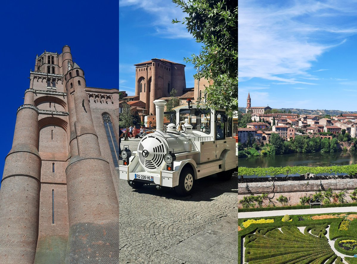 RomainC7's tweet photo. Some space to breathe ⛪️ 🚂 🌿 #BackToSummer2022 #Albi #Tarn https://t.co/LxVG1lE15m