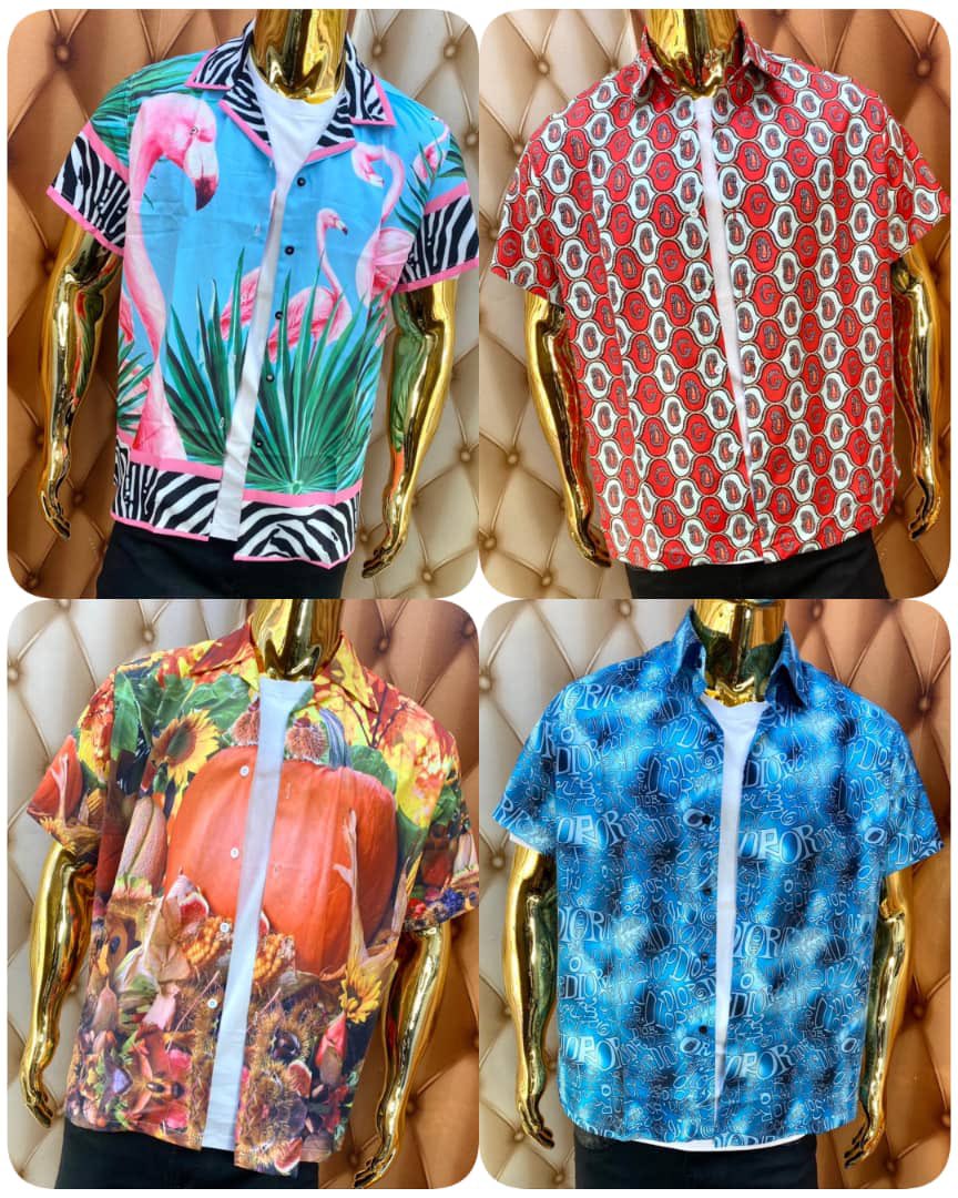legedisbenz's tweet photo. 🚨🚨LUXURY SHIRT NOW AVAILABLE IN STORE          
🛍️🛍️🛍️
SIZE XXL (FREE SIZE).              PRICE 🏷N12,000 only https://t.co/ggyJ1SR7hI