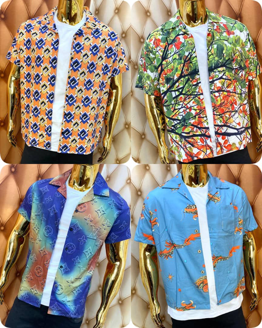 legedisbenz's tweet photo. 🚨🚨LUXURY SHIRT NOW AVAILABLE IN STORE          
🛍️🛍️🛍️
SIZE XXL (FREE SIZE).              PRICE 🏷N12,000 only https://t.co/ggyJ1SR7hI