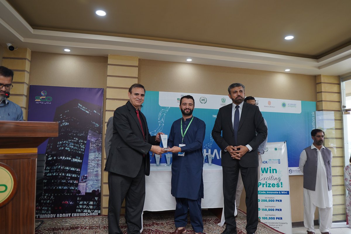 gb_hackathon's tweet photo. and confidence-boosting environment, and special thanks to our judges for selecting the top 3 best ideas for the pressing problems of Gilgit Baltistan.
A special thanks to Special Communications Organization - SCO, https://t.co/RKiSyCOt4N