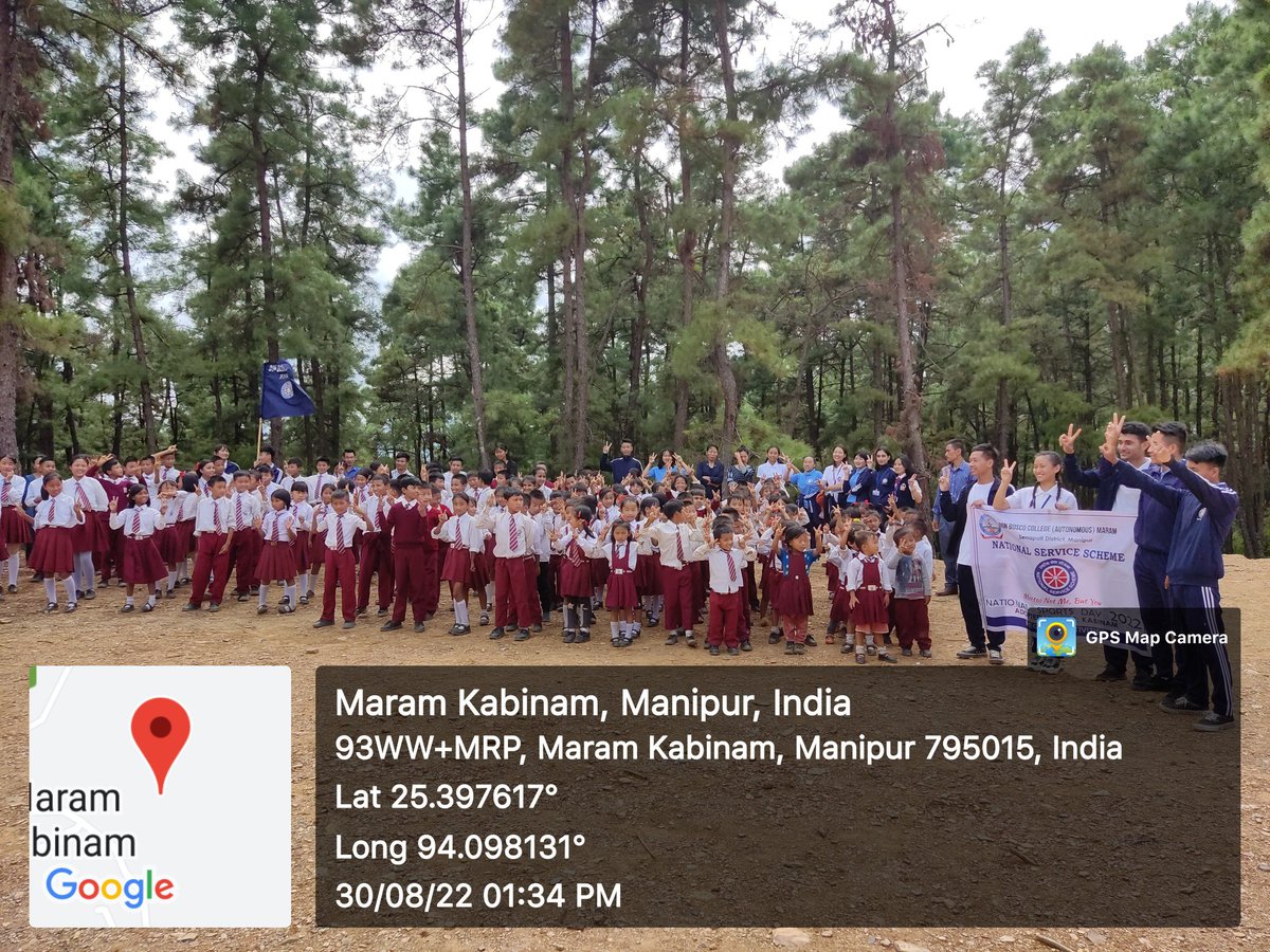 NSS_DBCM's tweet photo. In lined with the nation’s observation “National Sports Day 2022”, was observed by the NSS of Don Bosco College (A), Maram in collaboration with the Mt. Tabore Mission English School, Maram Kabinam on 30th August 2022. @_NSSIndia
@nss_rdguwahati
#Sports4Unity https://t.co/aTcm0whQmH