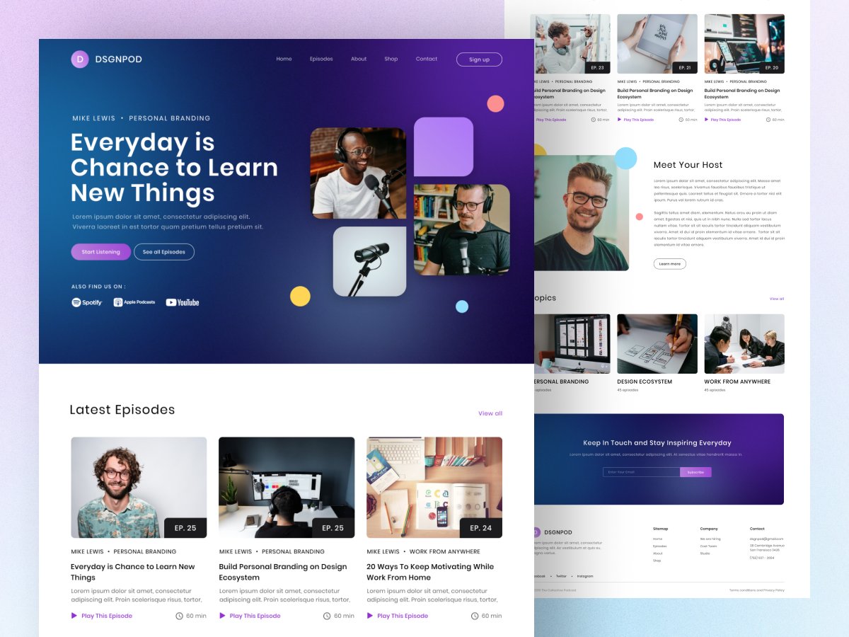 pixem_ui's tweet photo. Podcast Website Design👋
Free Download 👉 https://t.co/WDYupfIqDq

#podcastwebsite #podcastlandingpage #website #websitedesign  #webapp  #freeuikit #freedesign #uikit #uidesign #uistore #ui #ux #design #webapp #webdesign #webappdesign #website #mobileapp #mobileappdesign https://t.co/GHNsfCCegu