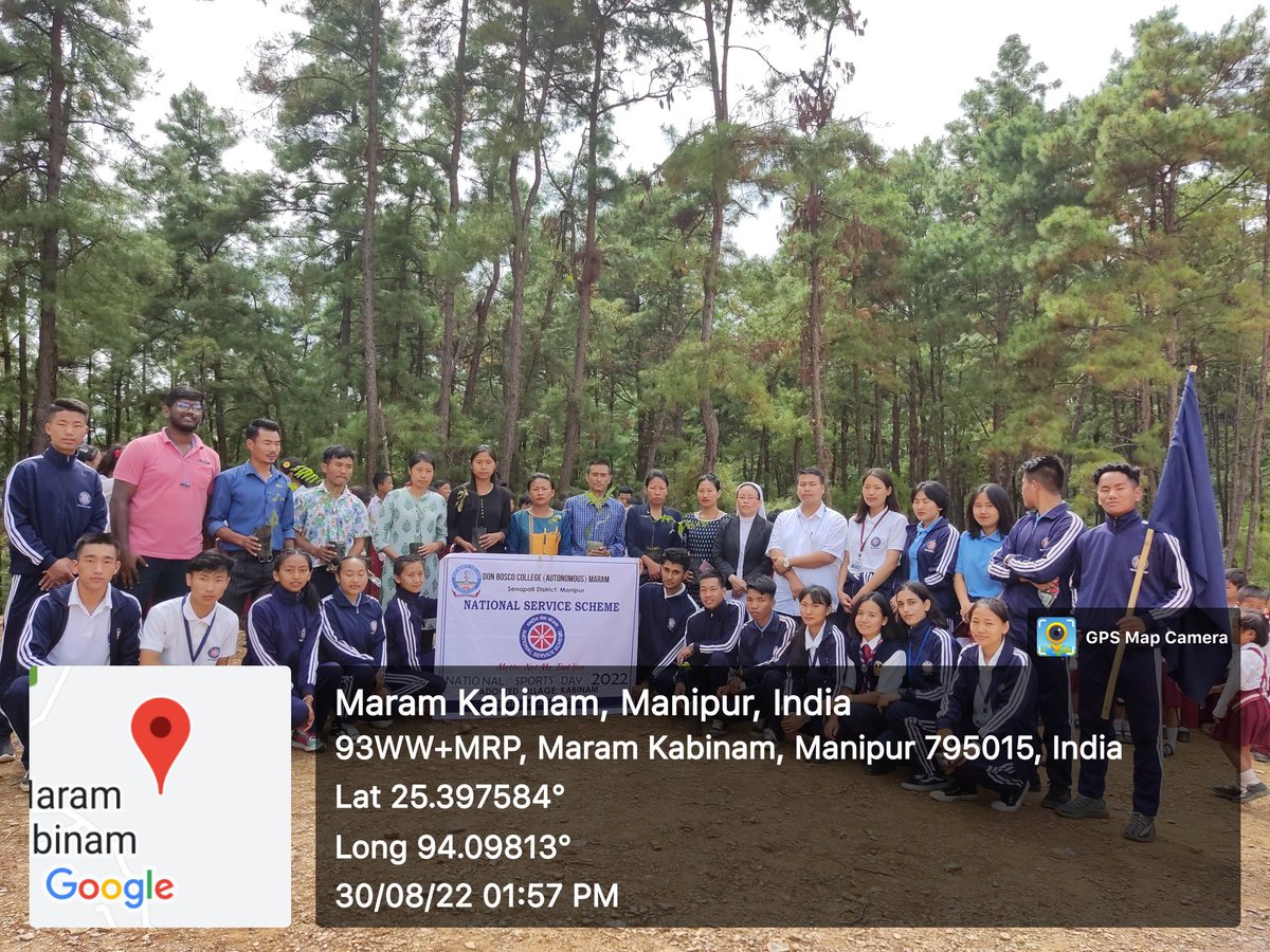 NSS_DBCM's tweet photo. In lined with the nation’s observation “National Sports Day 2022”, was observed by the NSS of Don Bosco College (A), Maram in collaboration with the Mt. Tabore Mission English School, Maram Kabinam on 30th August 2022. @_NSSIndia
@nss_rdguwahati
#Sports4Unity https://t.co/aTcm0whQmH