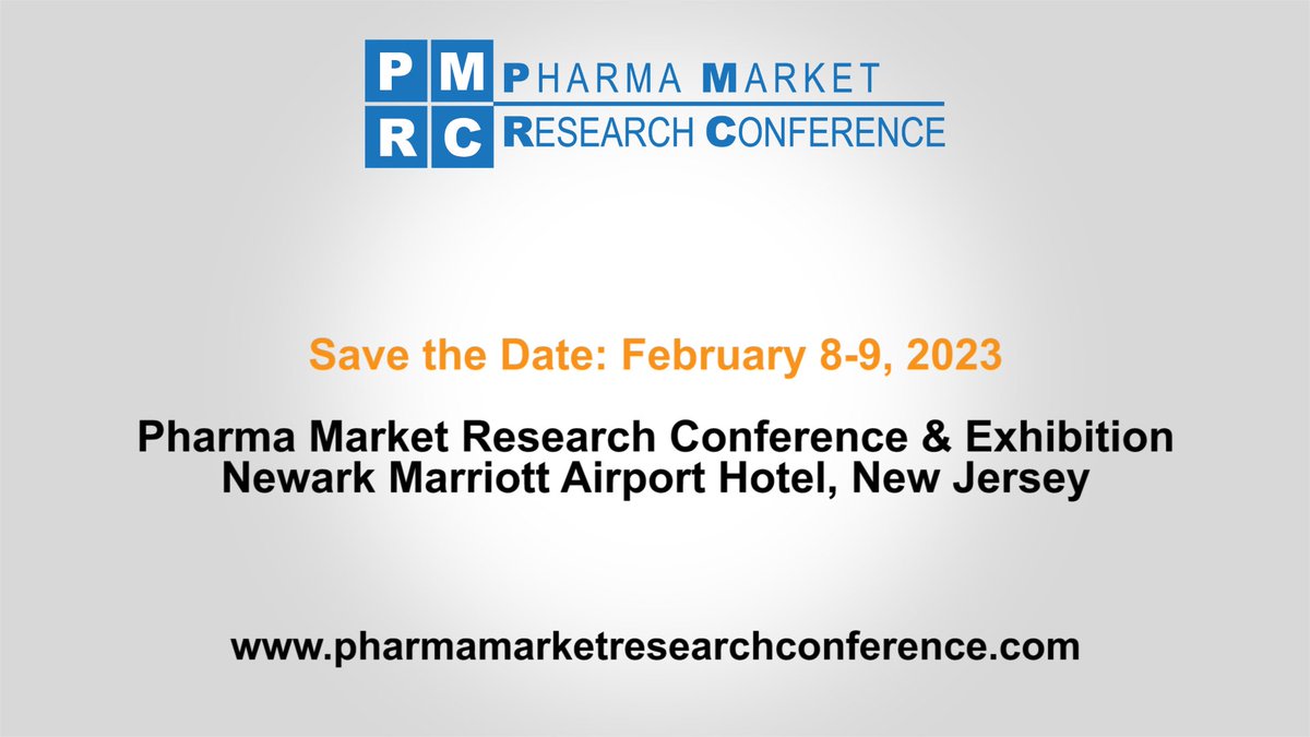 PharmaResearch's tweet photo. The prestigious 14th Annual Pharma Market Research Conference (Feb 8-9, 2023, NJ) PMRC is the best forum for leaders in market research, forecasting and analytics. Register under low early bird rate: https://t.co/f7MnunueYX https://t.co/HvvAtyURln