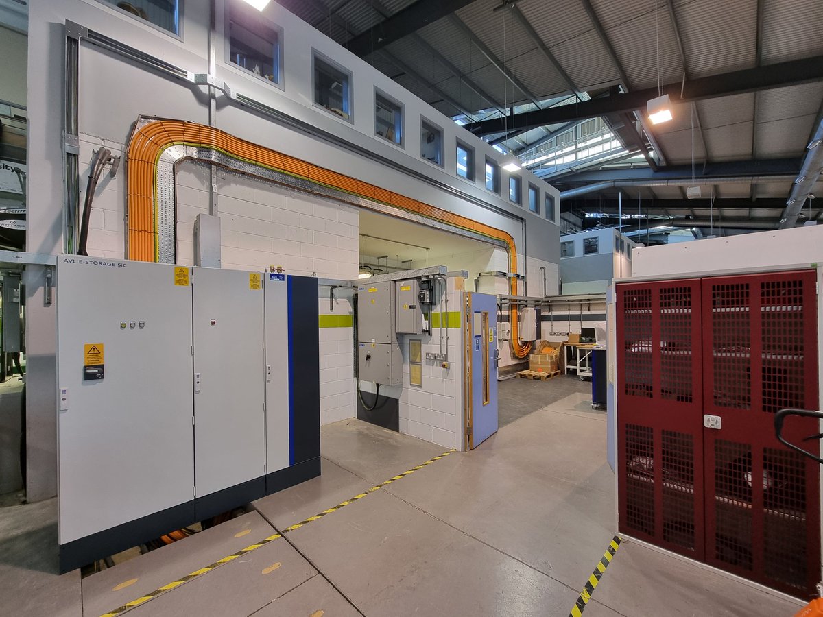 Finally installed and ready for commissioning! The <a href="/OBU_HVES/">High Voltage & Energy Storage Group</a> lab has been through a chaotic summer but it's almost ready to kick off the academic year.. #battchat