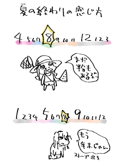 なぜ夏終わると焦燥感が生まれるかの謎を最近解明しました 